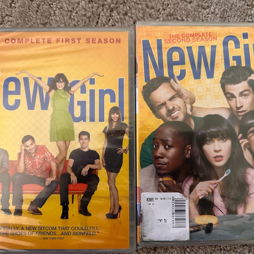 New Girl Complete First and Second Season DVD Set